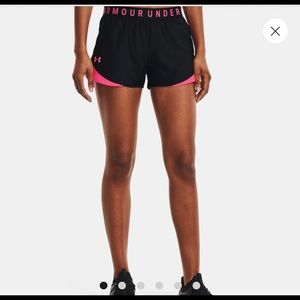 NWT Women's Under Armour Play Up Shorts 3.0